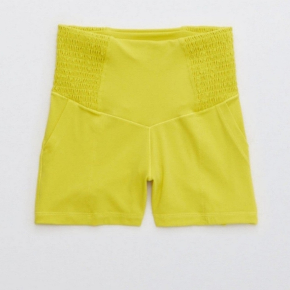Offline by Aerie Real Me hi rise shortie shorts